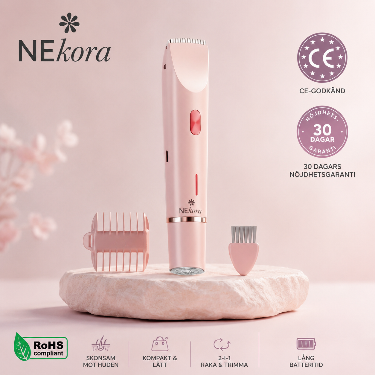 Nekora™ 2-i-1 Precisionstrimmer